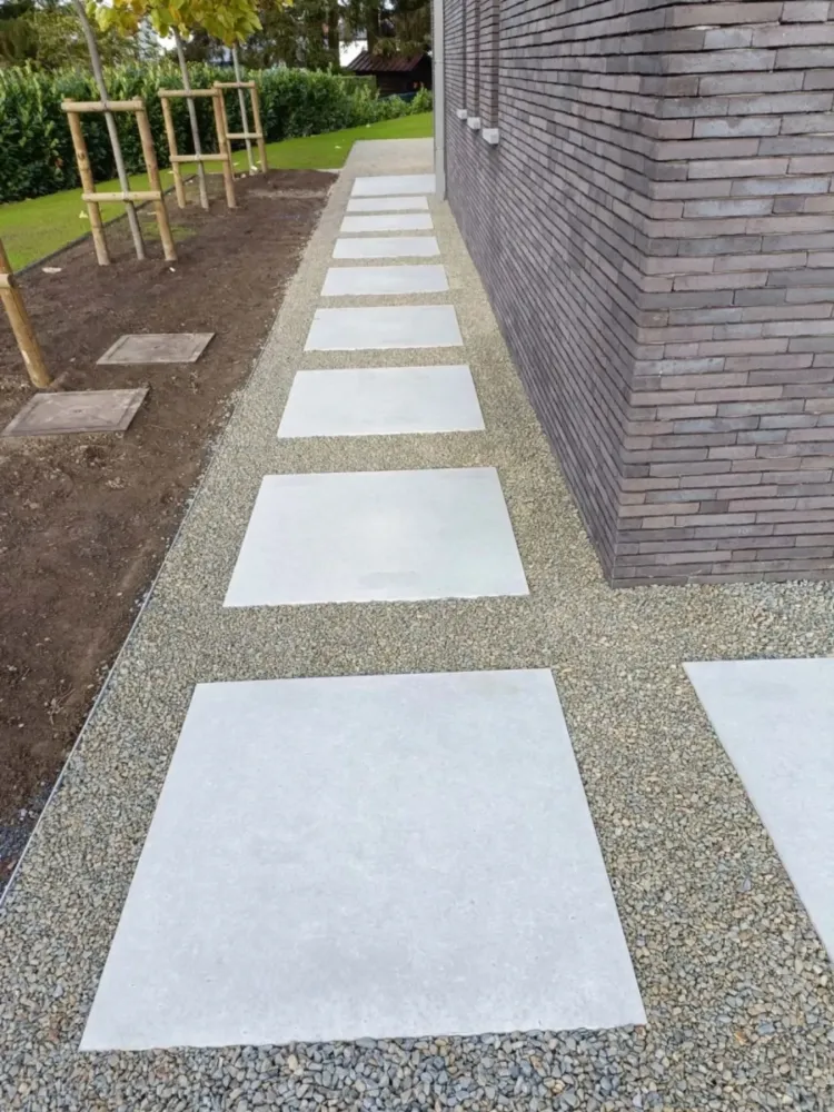 gravier décoratif à Cornesse 