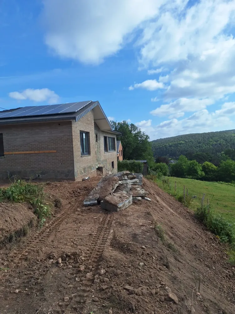 Chantier Harzé aménagement complet (16webp