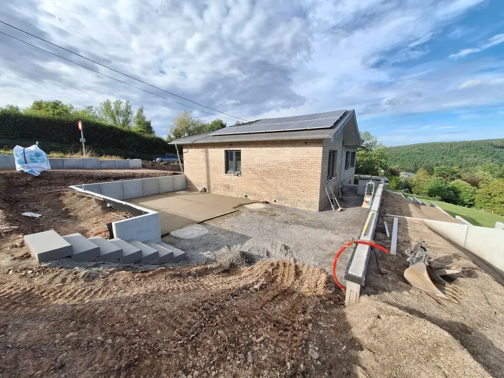 Chantier Harzé aménagement complet (14webp