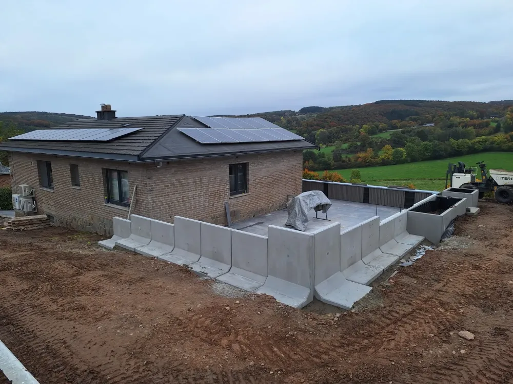 Chantier Harzé aménagement complet (25webp