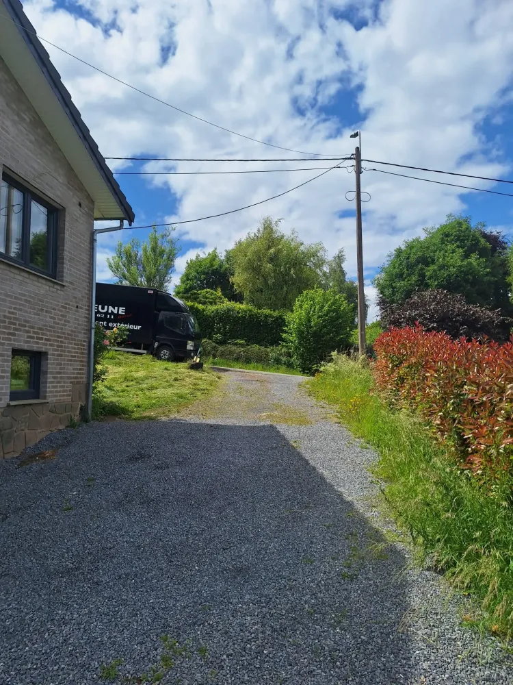 Chantier Harzé aménagement complet (71webp