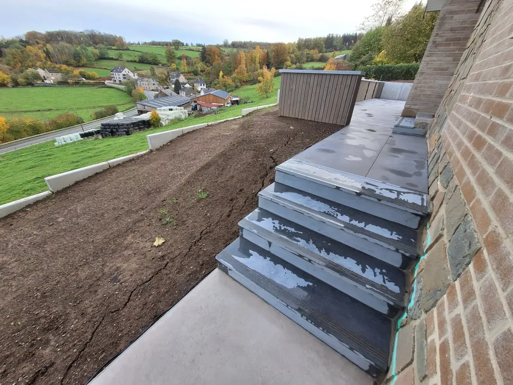 Chantier Harzé aménagement complet (76webp